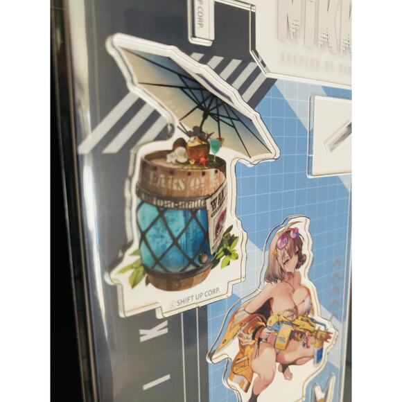 Goddess of Victory: Nikke Diorama Acrylic Stand Summer Force 03 - Picture 4 of 9